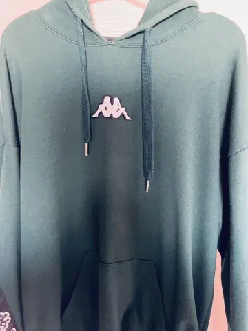 Kappa 그린 후드티 M 사이즈
