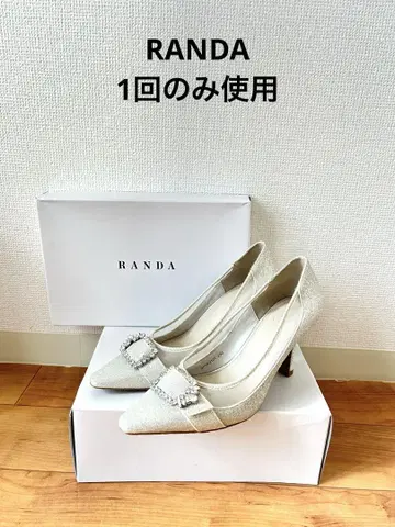 RANDA 실버 하이힐 펌프스