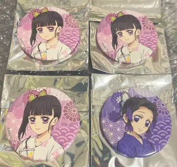 귀멸의 칼날 극락탕 캔뱃지 코쵸우 시노부 츠유리 카나오