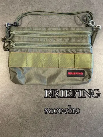 [ BRIEFING ] 브리핑 SACOCHE 사코슈 올리브