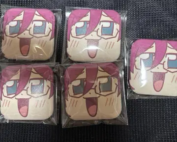 앙스타 부쿠스타 모에 얼굴 캔뱃지 중국 한정