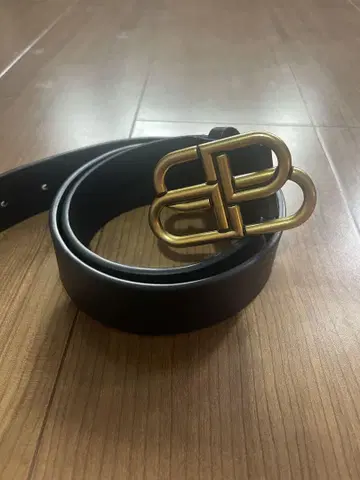 블랙 가죽 벨트