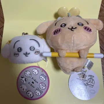 치이카와 (먼작귀) 미니 가마구치 리본 토끼 토벌 마스코트