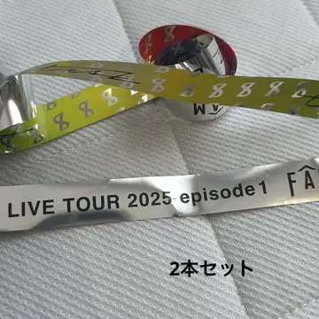 timeless LIVE TOUR 2025 FAM 은색 테이프 2개