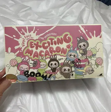 Popmart THE MONSTERS Macaron 봉제인형 Labubu