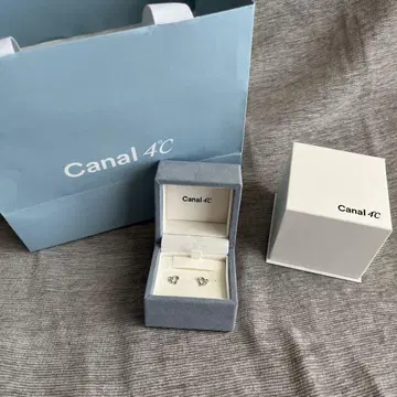 Canal 4C 귀걸이 실버 하트