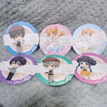 카드캡터 사쿠라 카페 코스터 홀로그램 라메 레어