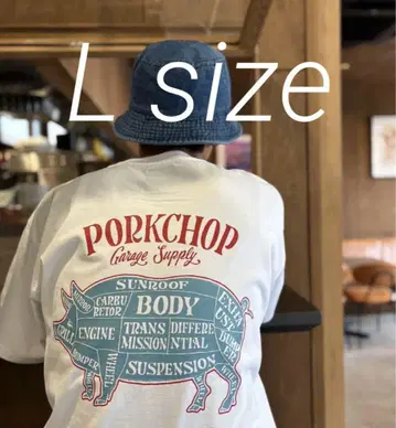 PORKCHOP PORK BACK TEE 포크찹