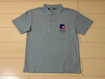 TANGRAM 골프 팀 피케 셔츠 그레이