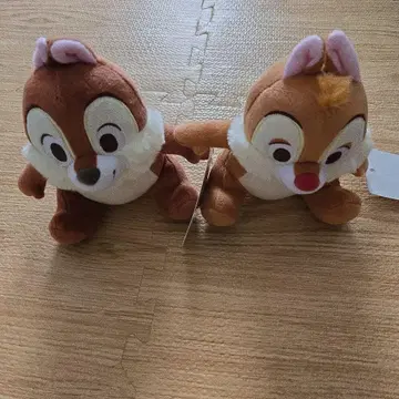 칩과 데일 봉제 인형 약 18cm