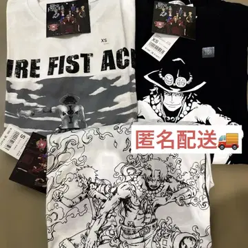 원피스 ONE PIECE 티셔츠 반팔 UT XS, S 3장 세트