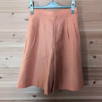 연어 오렌지 큐롯 스커트