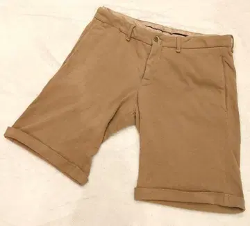 가을 한정 판매 LARDINI 라르디니 베이지 숏팬츠