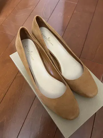 콜한 스웨이드 펌프스 7B 24cm