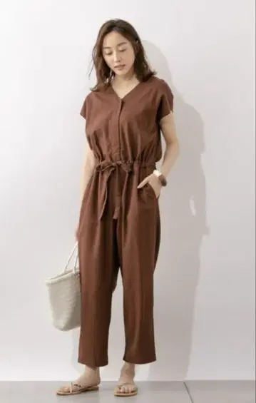 CIAOPANIC TYPY 린넨 성인 올인원 점프 수트