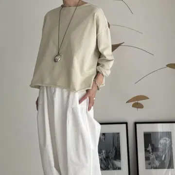 argue COTTON IDEAL PULLOVER 2 티셔츠 롱T