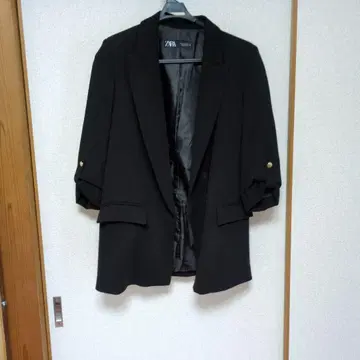 ZARA 블랙 테일러드 자켓 M