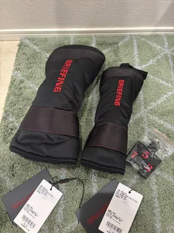 새상품급 브리핑 DR용 & FW용 골프헤드커버 2세트 ECO TWILL
