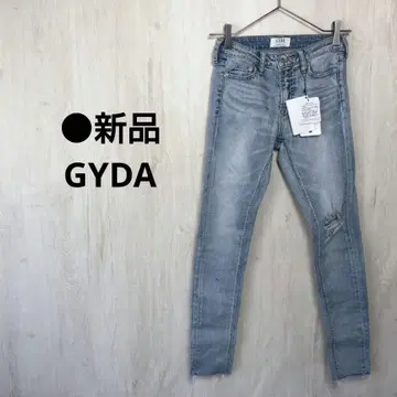 GYDA 컷오프 스키니 데님 팬츠