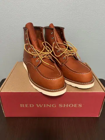 RED WING SHOES 브라운 워크 부츠 레드윙 875