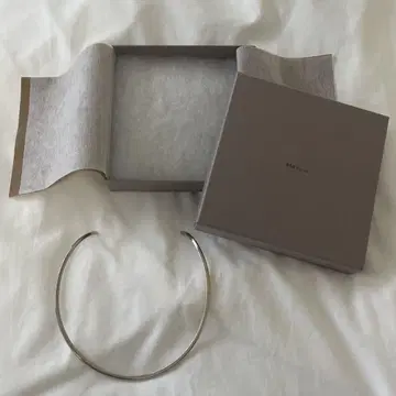 ete bijoux 리글로우 미디엄 넥 커프 로우 브라운 골드