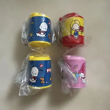 산리오 캐릭터즈 코인 실린더 포차코 마이멜로디 패티 & 지미
