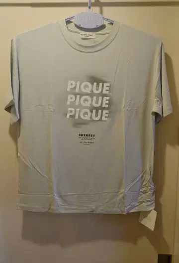 GELATO PIQUE 남성용 티셔츠 라이트 그린