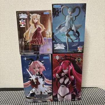 Fate/Grand Order 아케이드 피규어 4종 세트