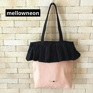 mellowneon 후루사와 리사 'fuurii' 후리 프릴 토트백