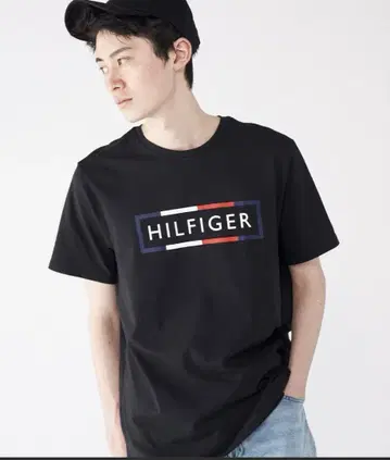 [미사용 새상품] 온라인 한정 타미힐피거 티셔츠 M PERRY TEE