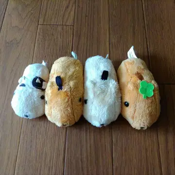 카피바라상 봉제 인형 4개 세트