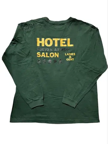 HOTEL 롱 슬리브 티셔츠
