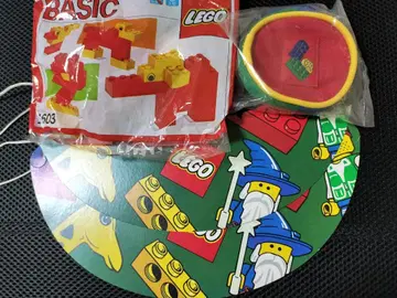 LEGO / 레고 동전 지갑 소품함 + 블록 + 바이저 - mr