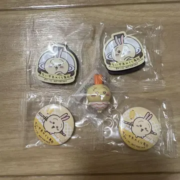 치이카와 쿠라스시 토끼 피규어 캔뱃지 마그넷