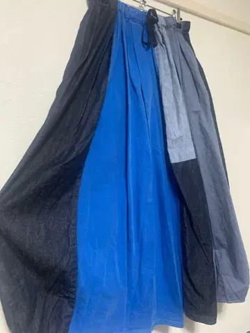 티글루브로칸테 패치워크 배럴 롱 스커트