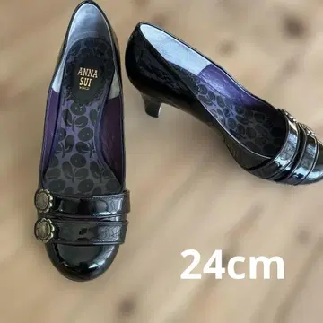 새상품급 ] ANNA SUI 안나수이 에나멜 펌프스 24cm