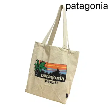 파타고니아 토트백 하와이 한정 Hawaii 인기 베이지 에코백