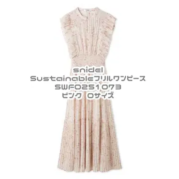 snidel 스나이델 Sustainable 프릴 원피스