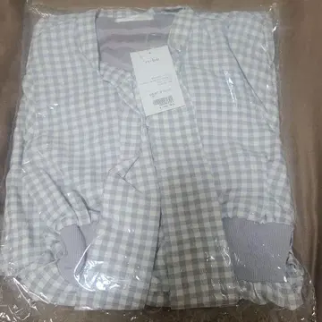 택 포함 미사용 에블린 리본 코튼 원피스 아이스 그레이