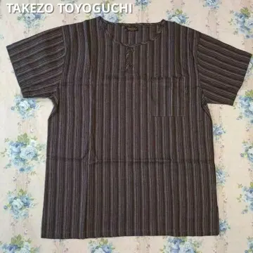 TAKEZO TOYOGUCHI 피케 셔츠 [새상품] 빈티지