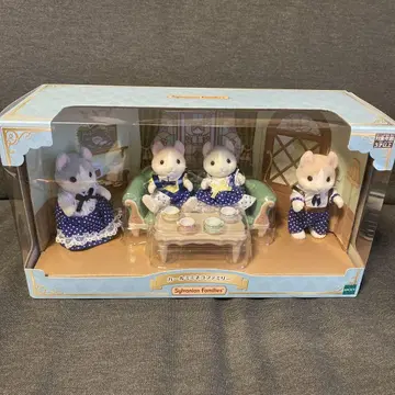 실바니아 컬 미미 고양이 패밀리