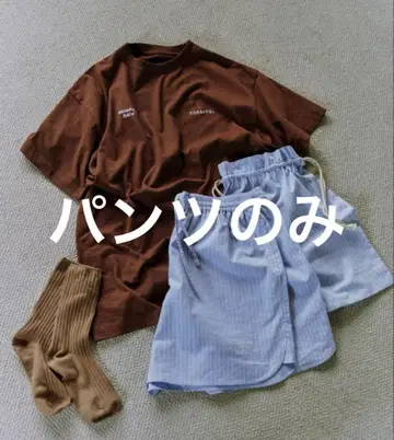 Chill Out Set 스트라이프 숏 팬츠