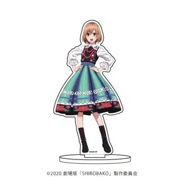 크릴 피규어 아크릴 스탠드 극장판 SHIROBAKO 미야모리 아오이 의상