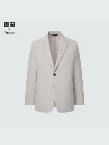 유니클로 감동 자켓 셋업 가능 L 라이트 그레이
