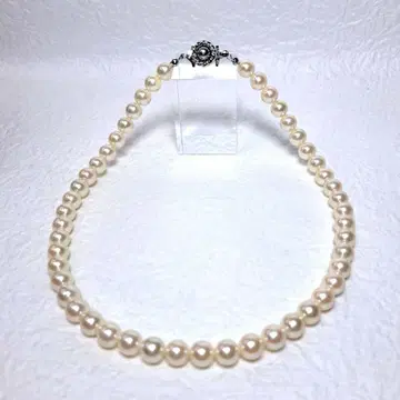 8mm 조개 펄 38cm 목걸이