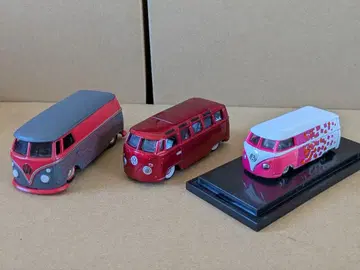 핫휠 마이스토 VW T1 BUS 3대