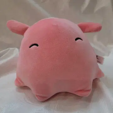 심해문어 봉제 인형 핑크