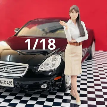 1/18 피규어 미니카로 완성품 1/64보다 큰 인형의 집