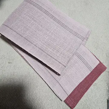 여름, 한 랭크 더 멋스럽게! 린넨 오비 반폭 오비 양면 사용