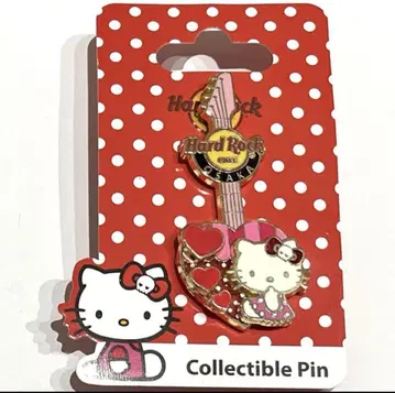 하드 록 카페 핀 배지 Hello Kitty
